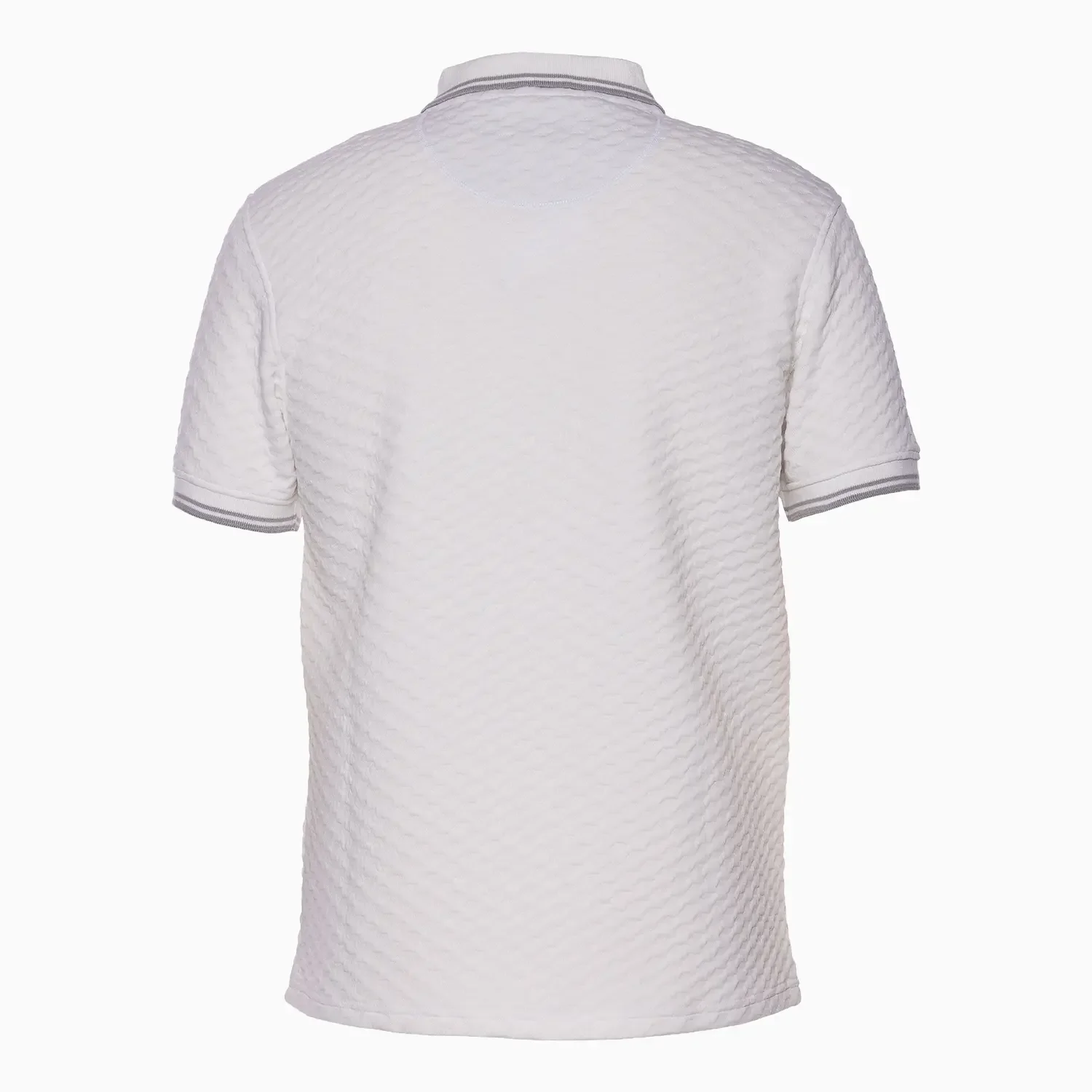 Men's Baylor Jacquard Knit Polo Shirt - Image 2