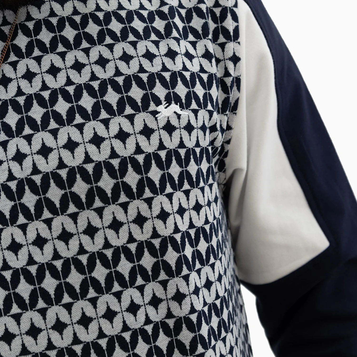Men's Brookings Jacquard Knit Sweatshirt - Image 6