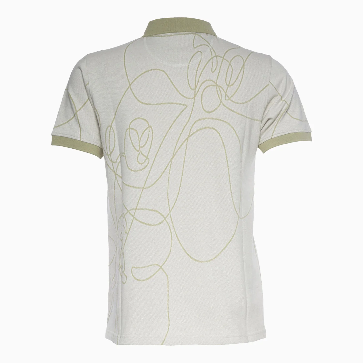 Men's Jacques Jacquard Knit Polo Shirt - Image 2