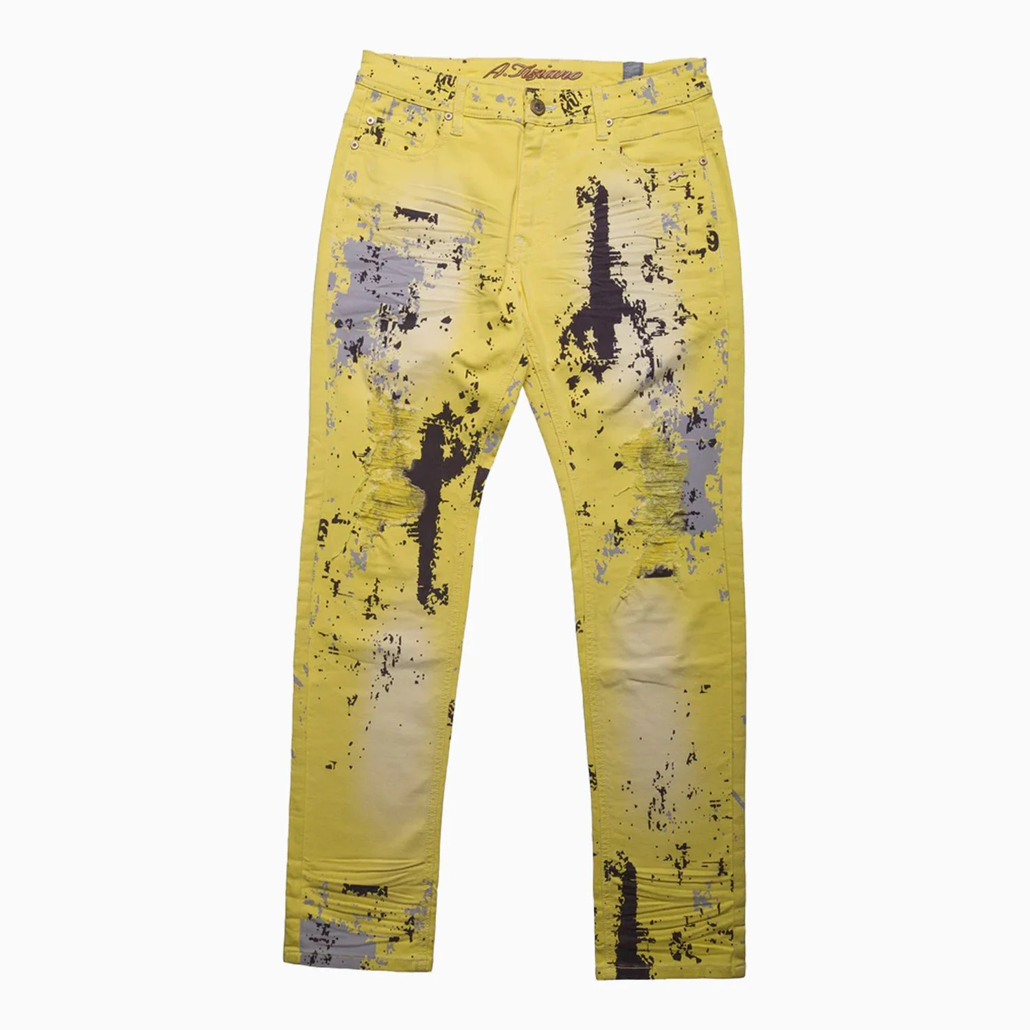 Men's Kai Printed Twill Denim Pant - Image 3