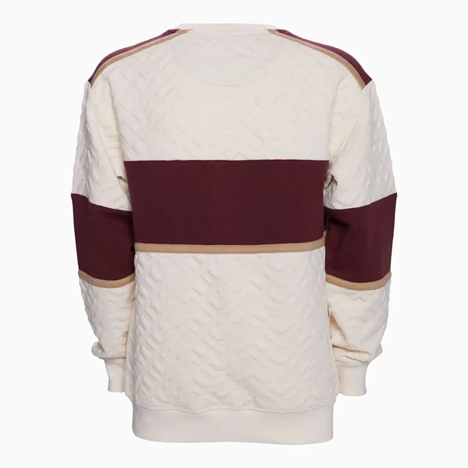 Men's Kenneth Quilted Knit Crew Neck Sweatshirt - Image 2