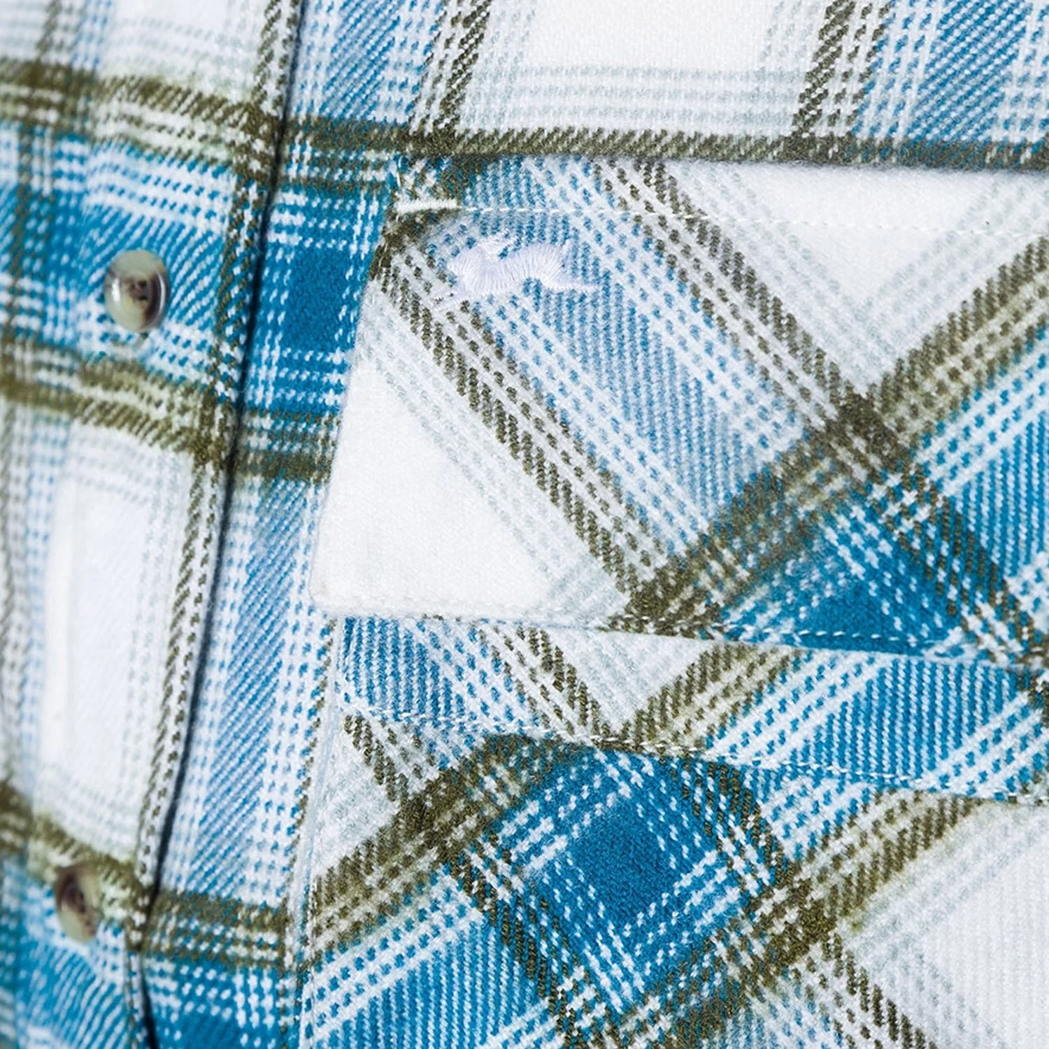 Men's Kye Yarn Dyed Plaid Shirt - Image 3