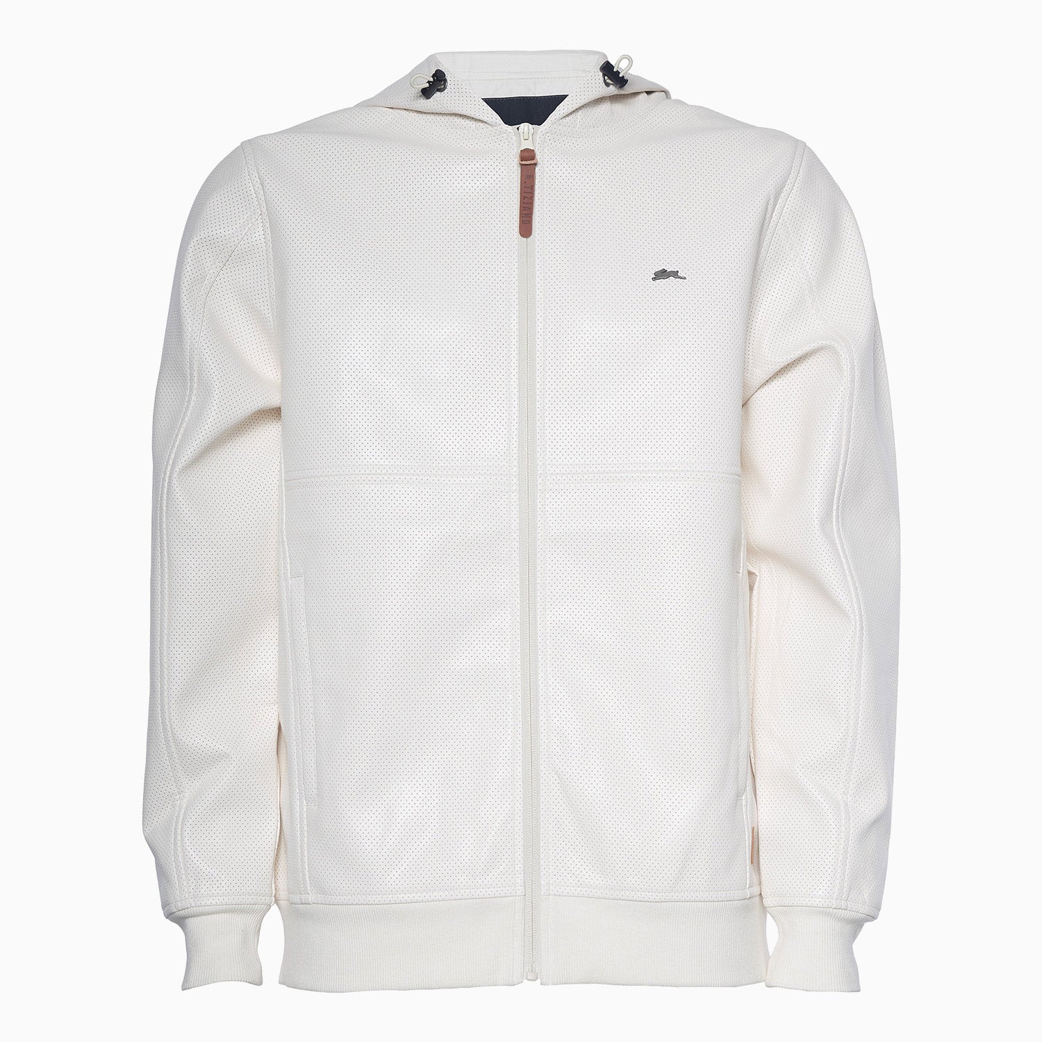 Men's Tandem Faux Leather Hoodie