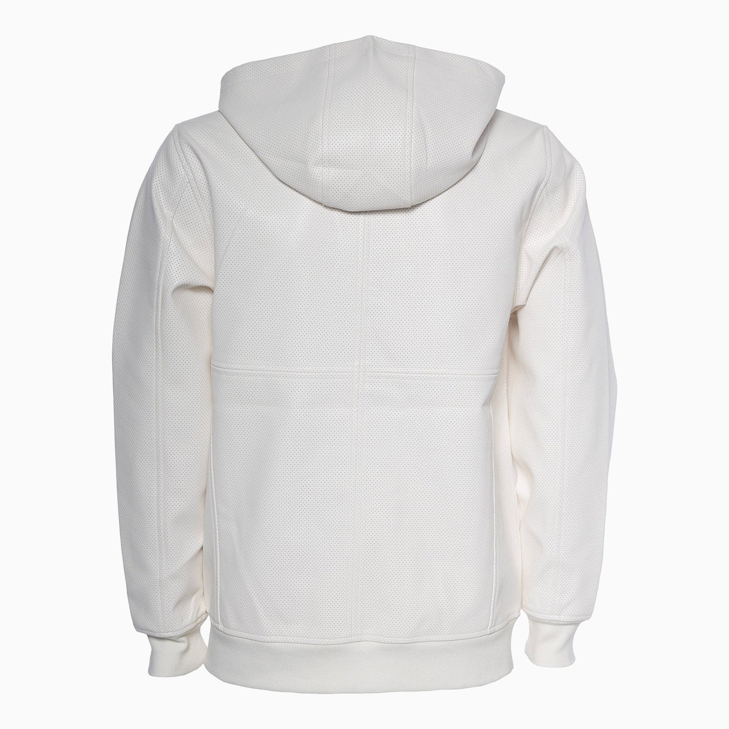 Men's Tandem Faux Leather Hoodie - Image 2