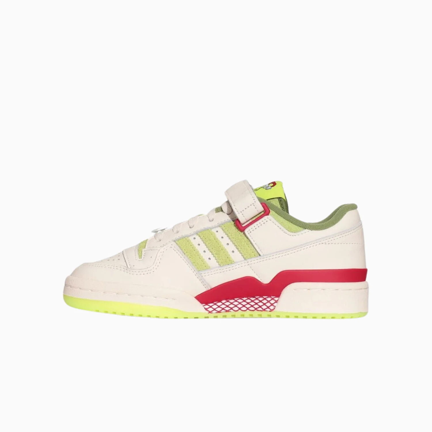 Kid's The Grinch X adidas Forum Low "Green" Grade School - Image 4