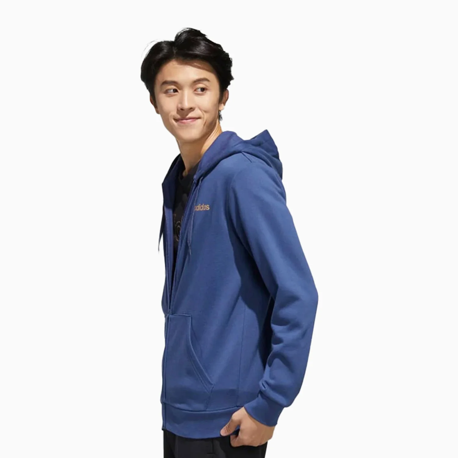 Men's Essentials Full Zip Hoodie - Image 3