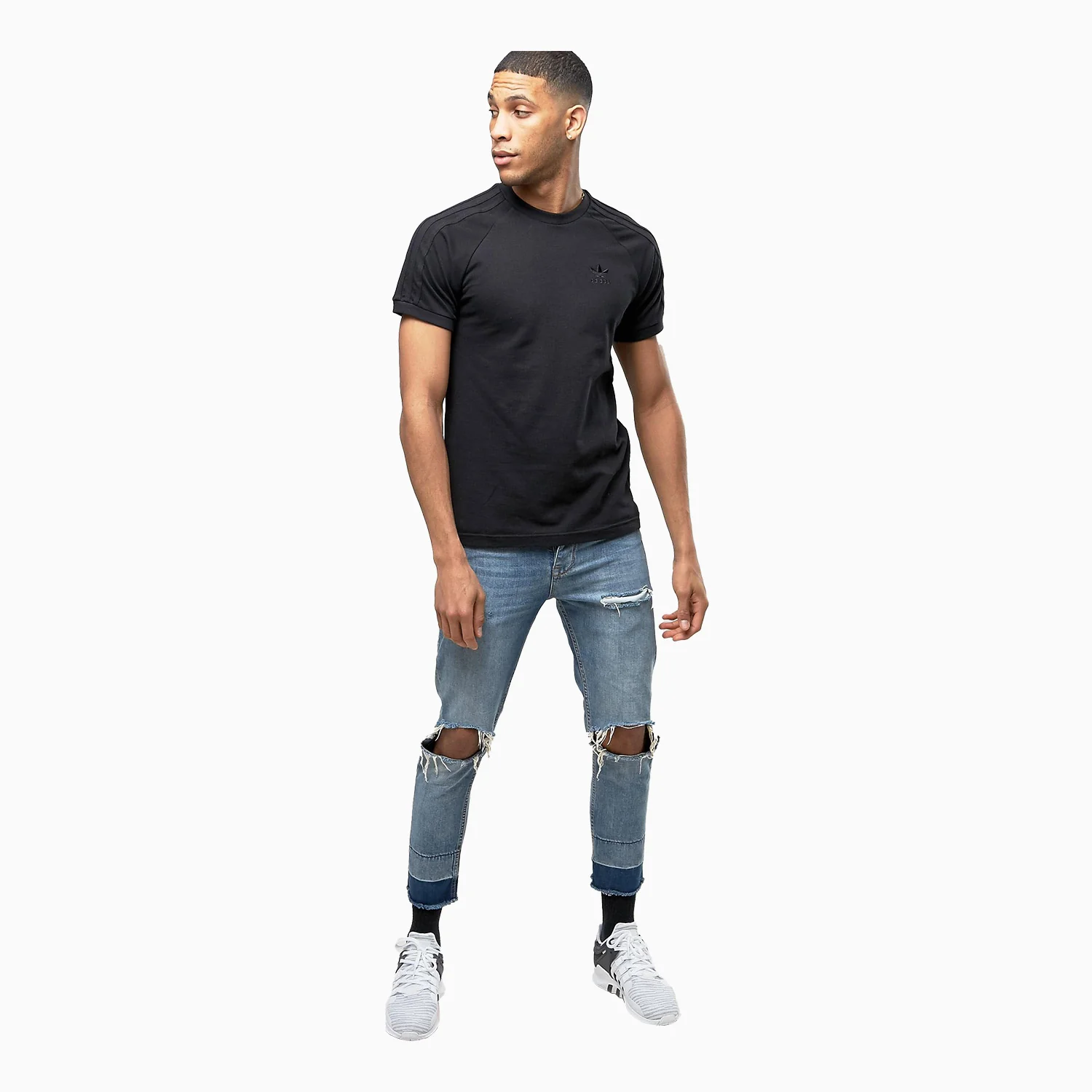 Men's Originals California Triple Black T Shirt - Image 2