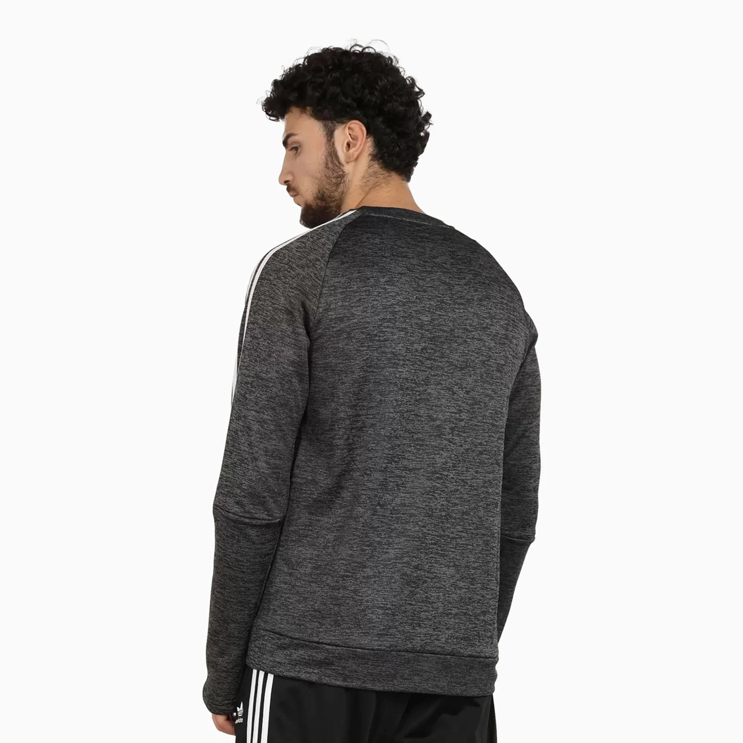 Men's Performance Own the Run 3-Stripes Sweatshirt - Image 4