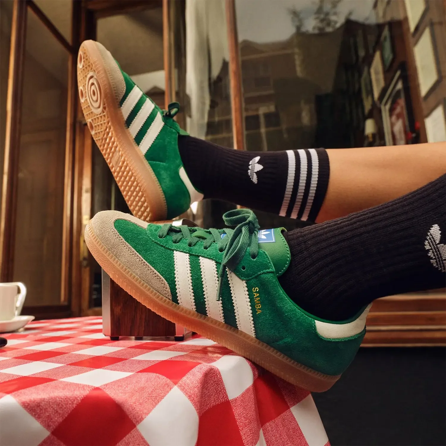 Men's Originals Samba OG "Collegiate Green Gum" - Image 2