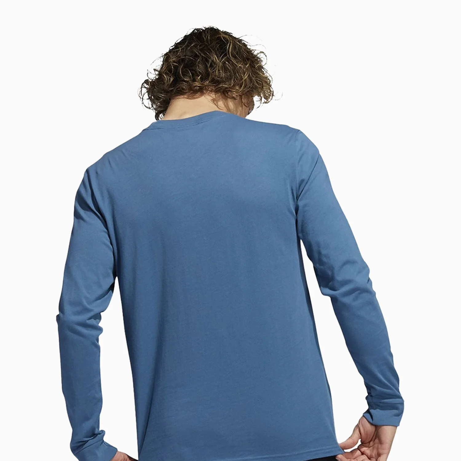 Men's Solid Badge Of Sport T Shirt - Image 2