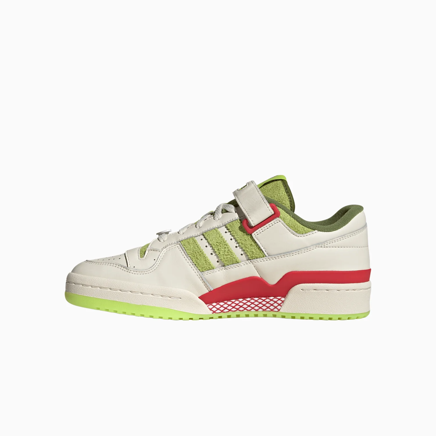Men's The Grinch X adidas Forum Low "Green" - Image 3