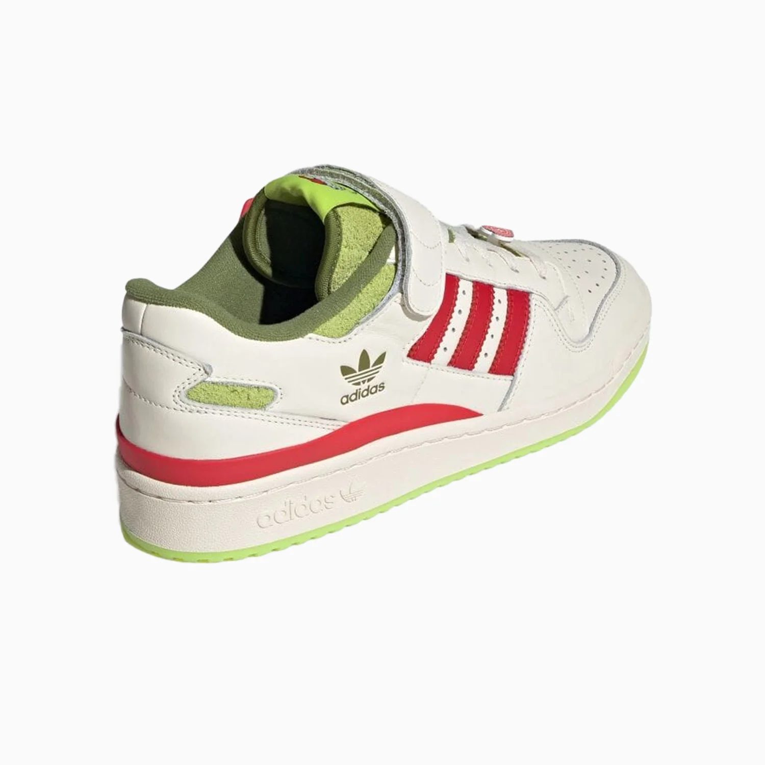 Men's The Grinch X adidas Forum Low "Green" - Image 6
