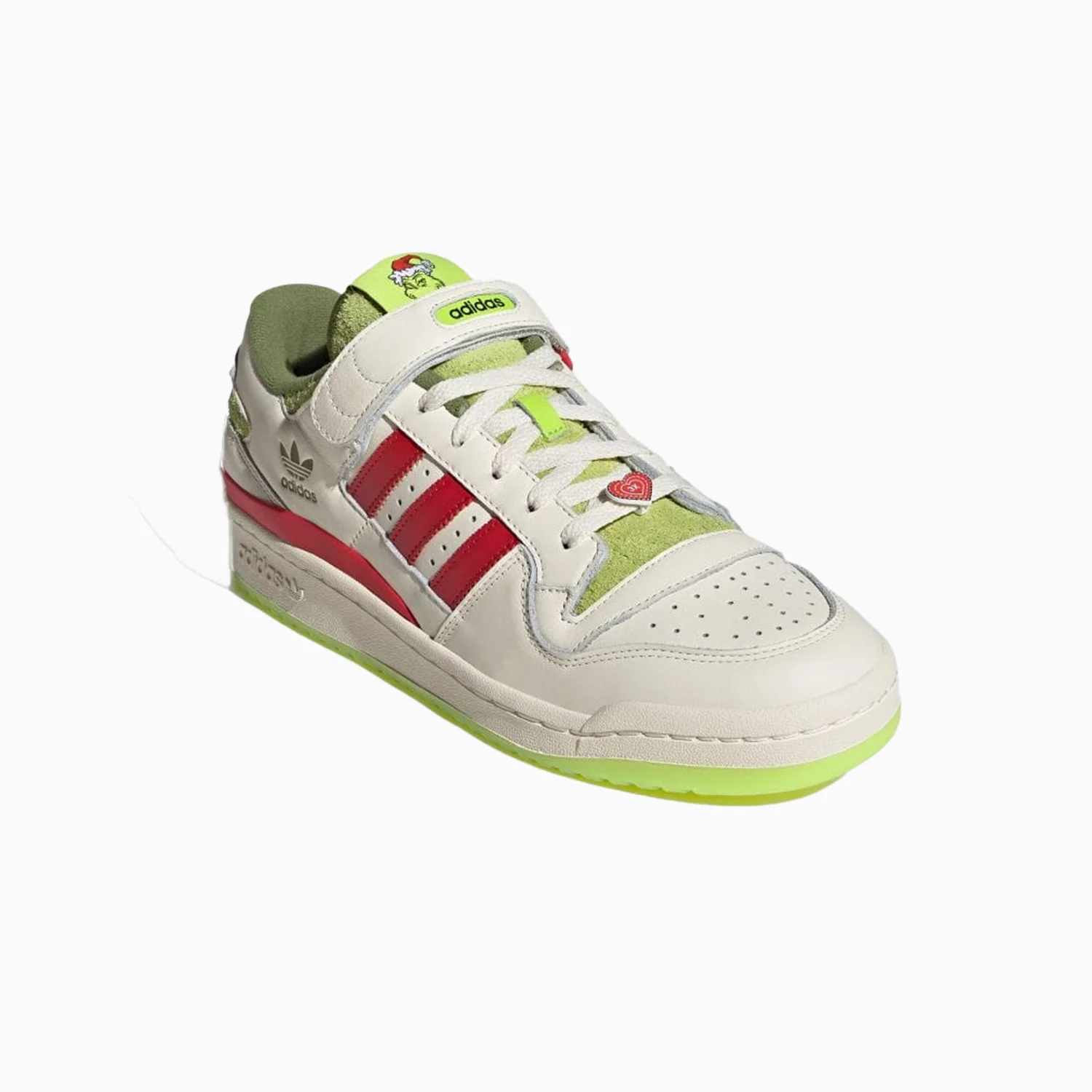 Men's The Grinch X adidas Forum Low "Green" - Image 7