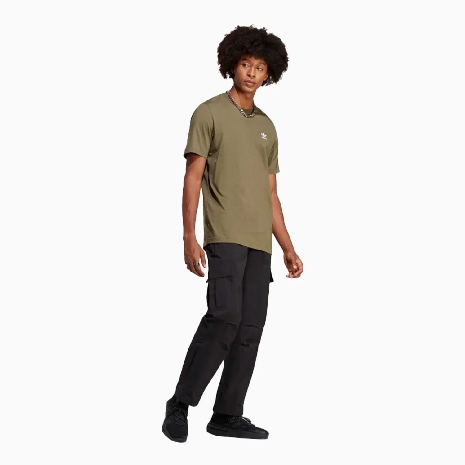 Men's Trefoil Essential Tee - Image 3
