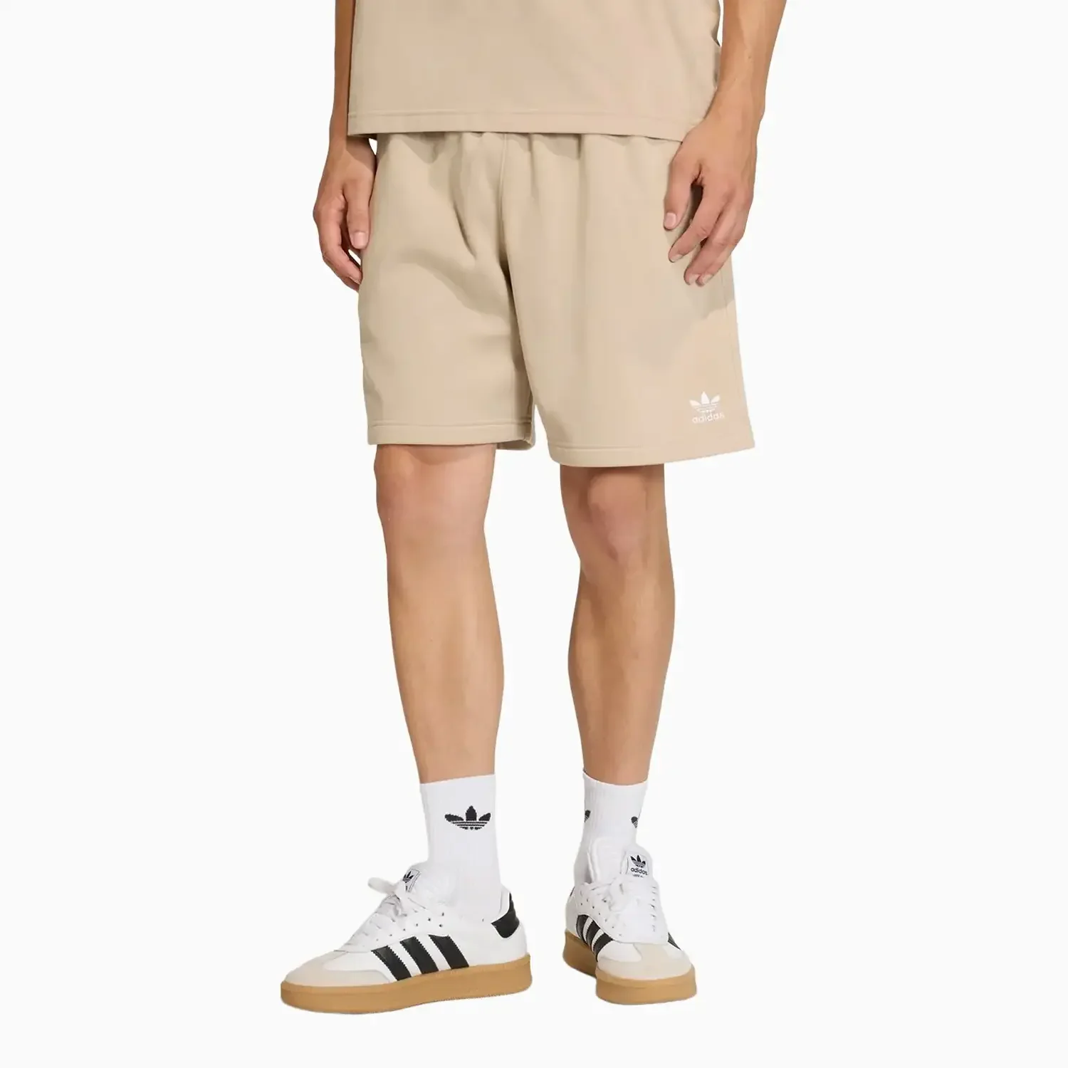 Men's Trefoil Essentials T-Shirt and Shorts Outfit - Image 2