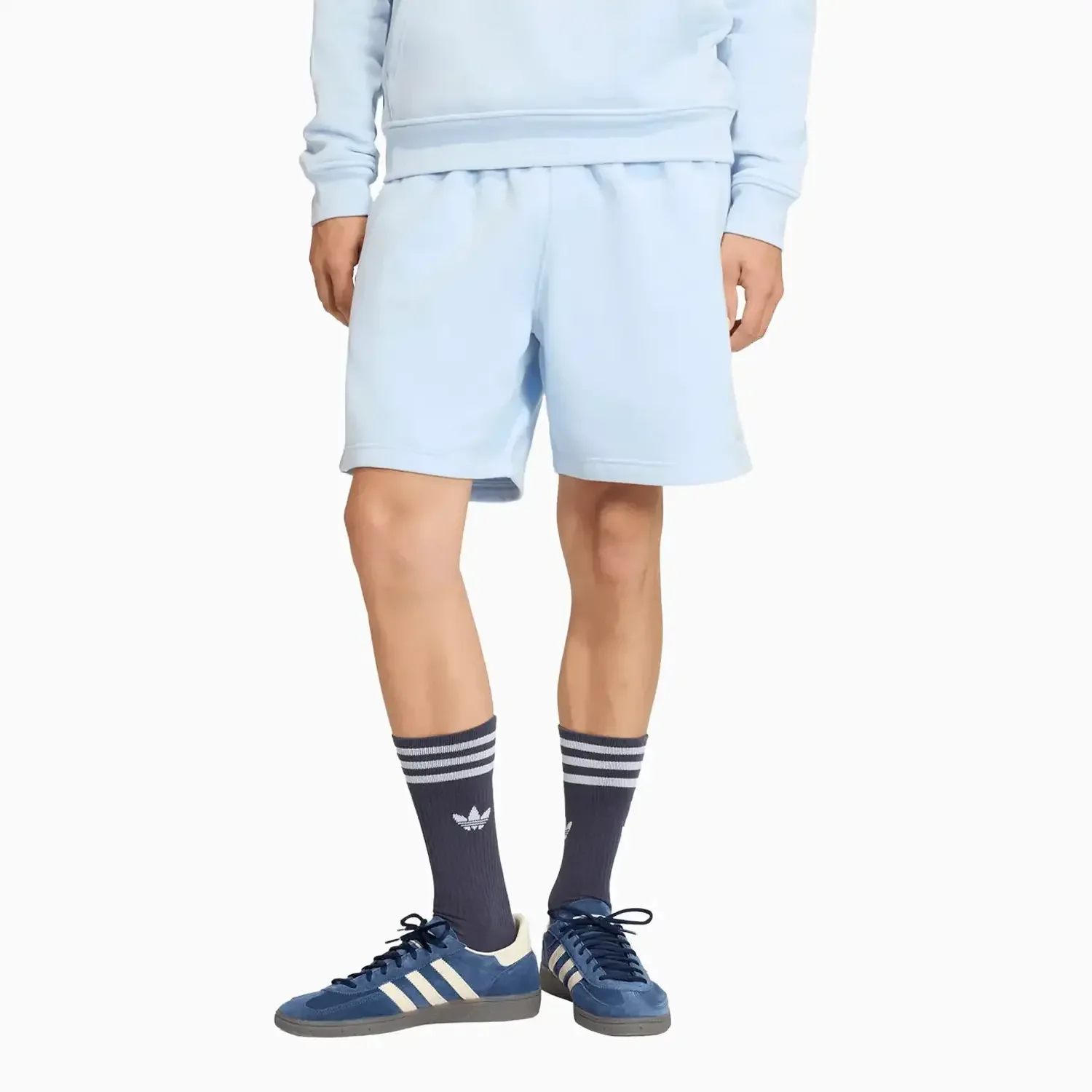 Men's Trefoil Essentials T-Shirt and Shorts Outfit - Image 2