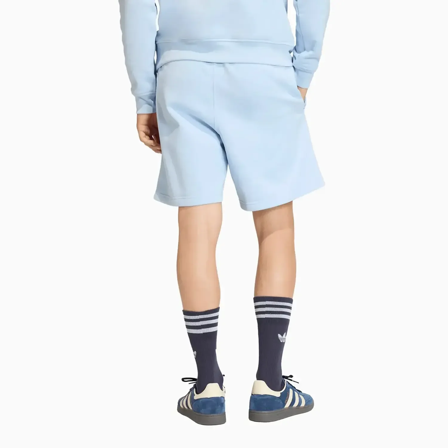 Men's Trefoil Essentials T-Shirt and Shorts Outfit - Image 4