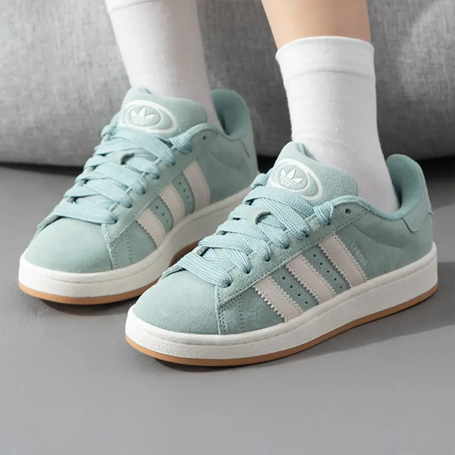 Women's Originals Campus 00s "Hazy Green" - Image 7