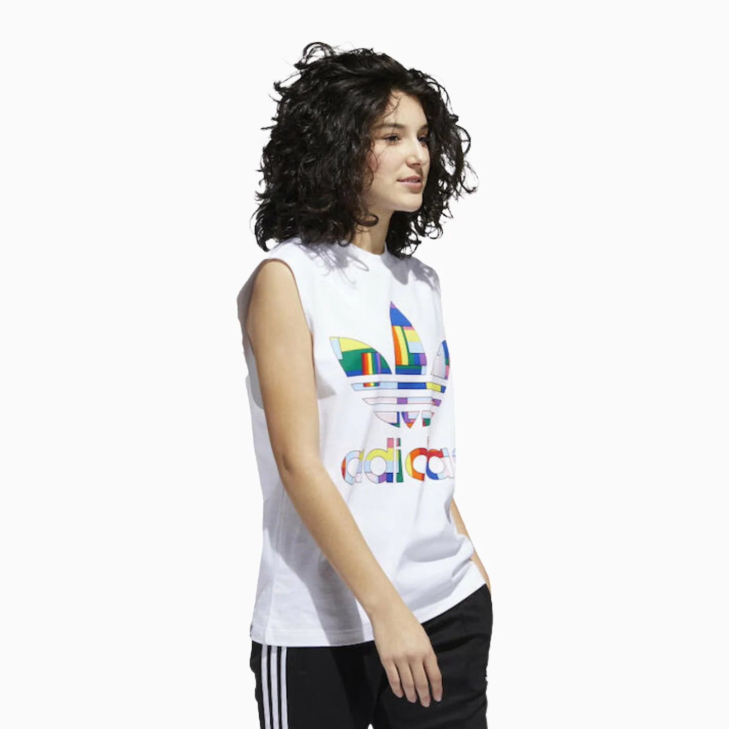 Women's Originals Pride Flag Fill Tank Top - Image 3