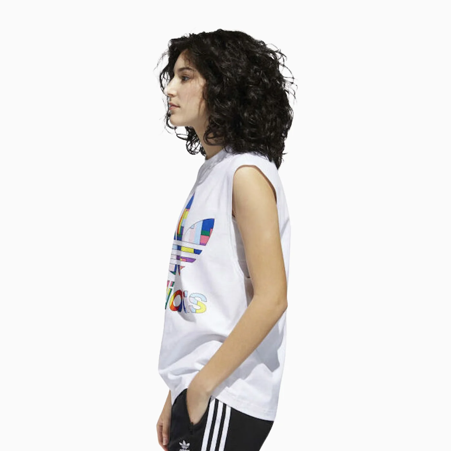 Women's Originals Pride Flag Fill Tank Top - Image 4
