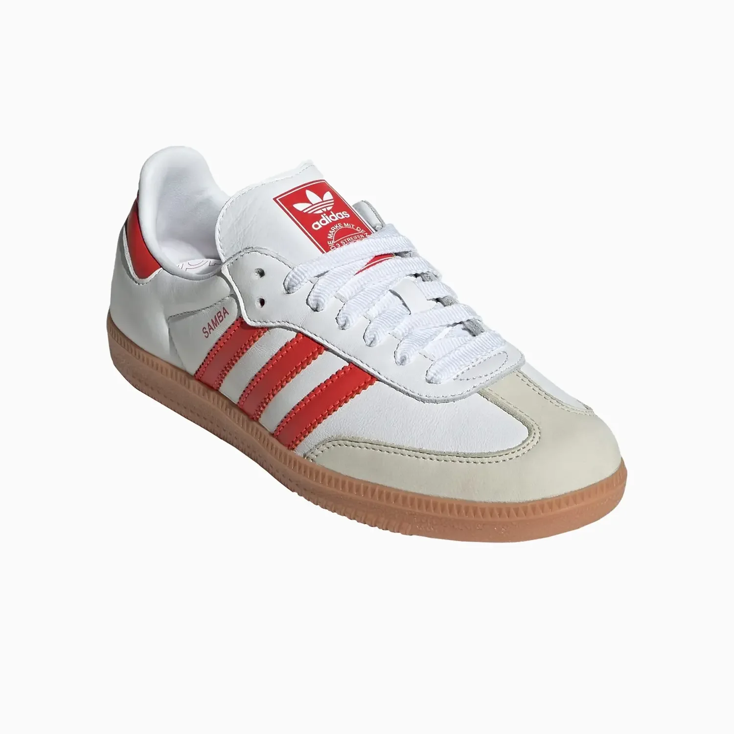 Women's Originals Samba OG "White Solar Red Gum" - Image 6