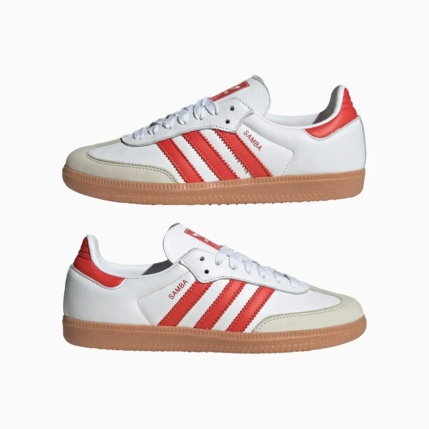 Women's Originals Samba OG "White Solar Red Gum" - Image 9