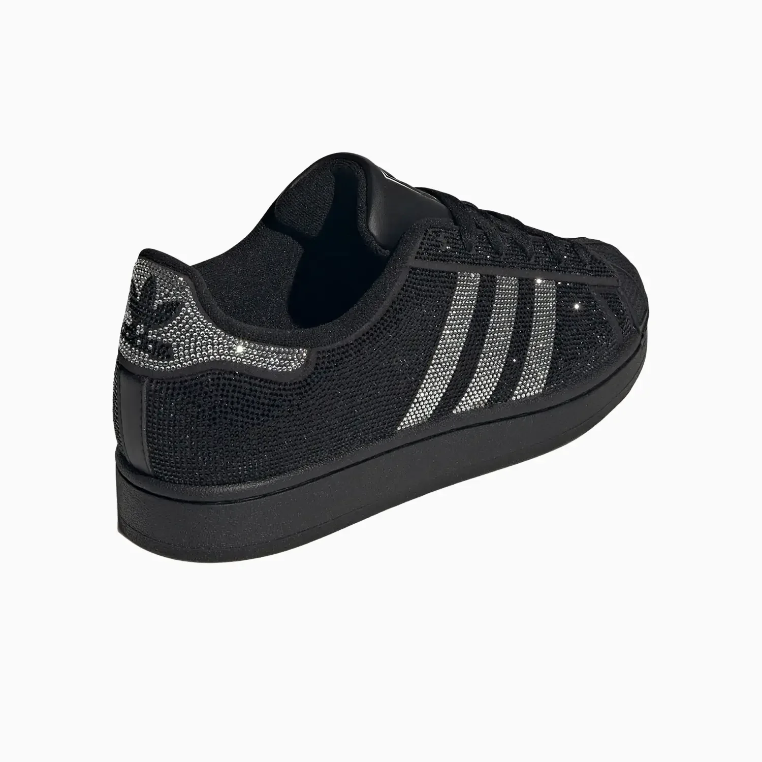 Women's Superstar II "Rhinestone Black Silver" - Image 3