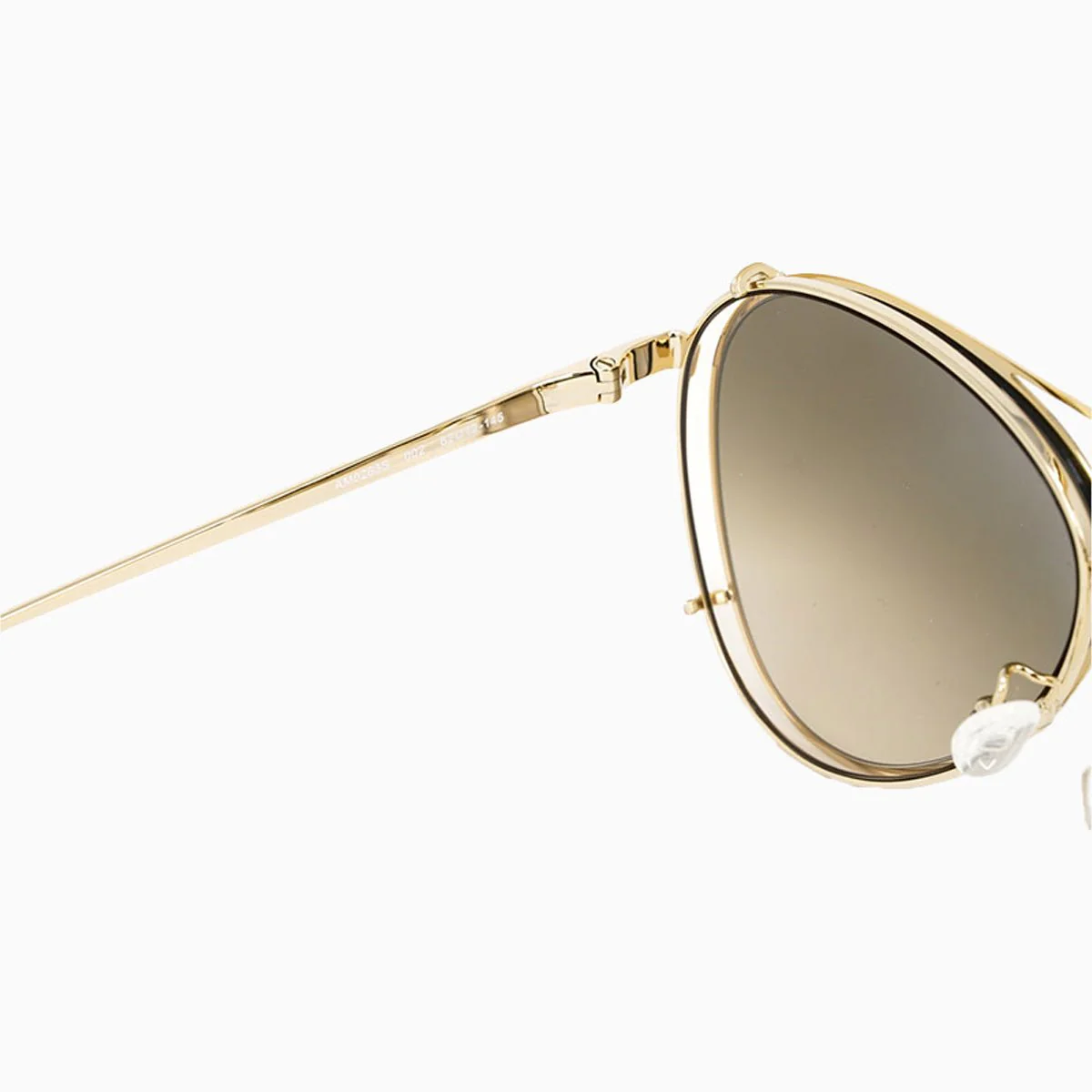 Alexander Mcqueen Pilot Gold Metal Sunglasses - Image 4