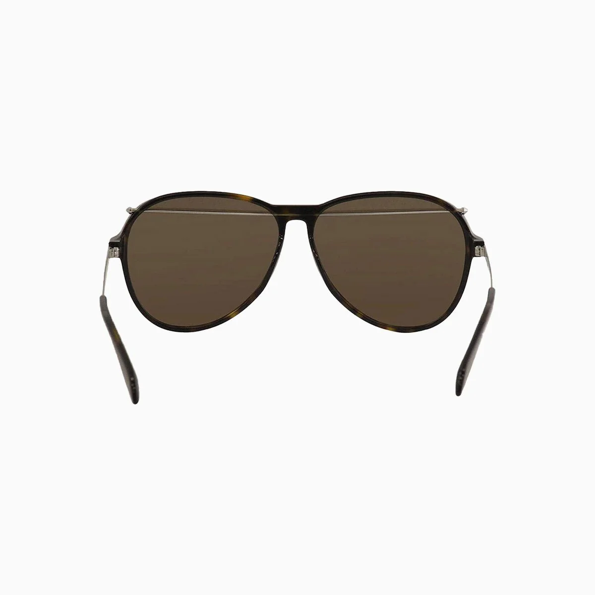 Alexander Mcqueen Ruthenium Havana Brown Sunglasses - Image 4
