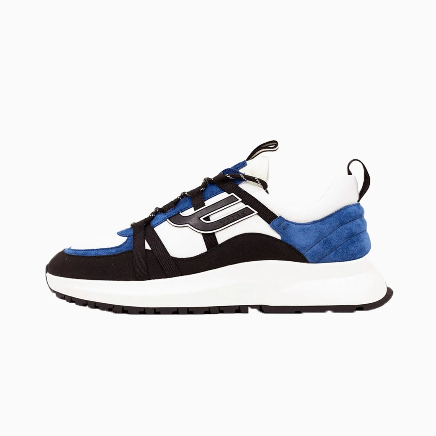 Men's Damon Fabric And Leather Sneakers - Image 3