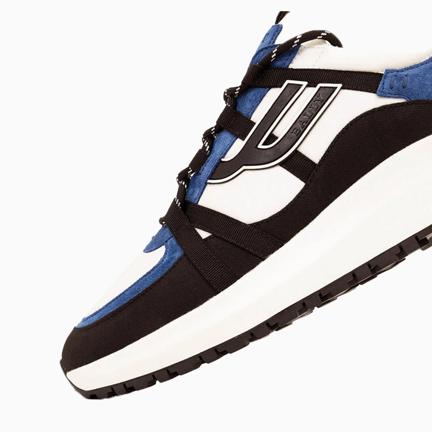 Men's Damon Fabric And Leather Sneakers - Image 4
