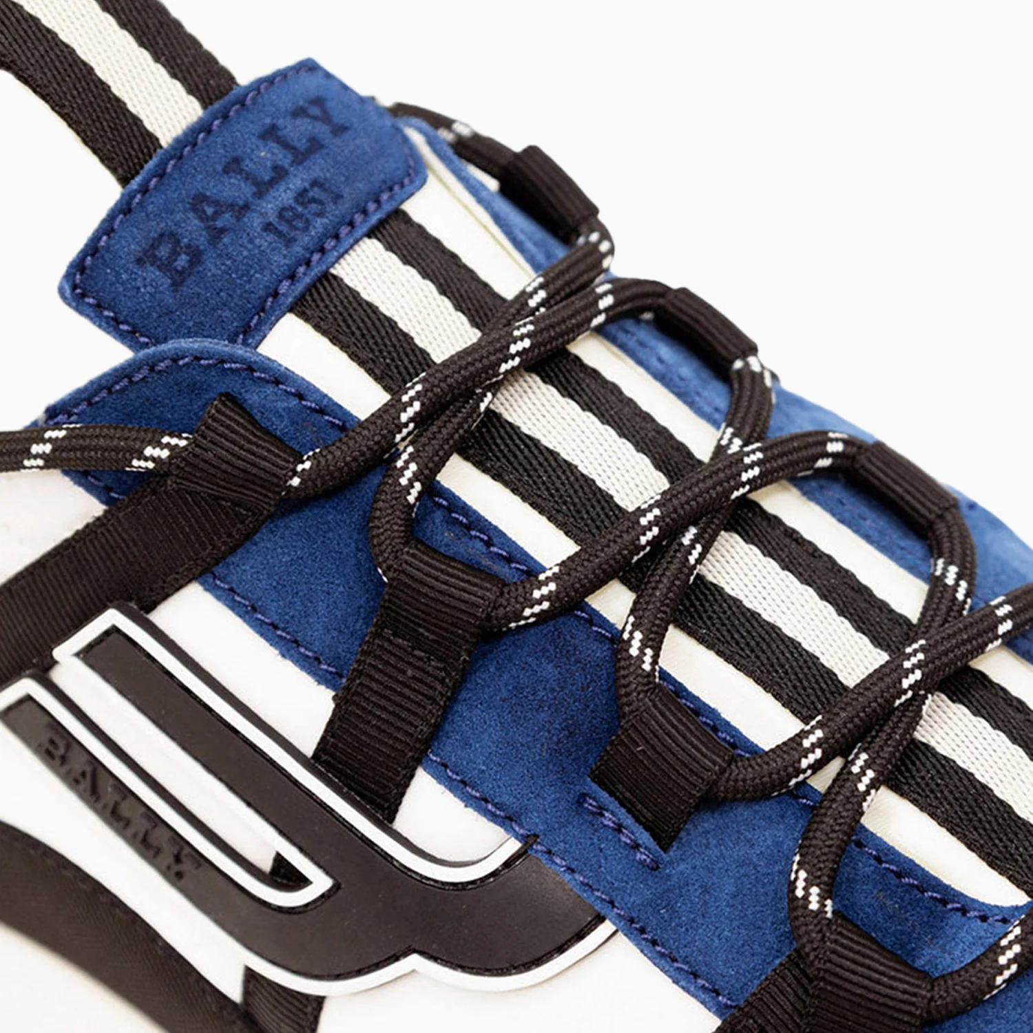Men's Damon Fabric And Leather Sneakers - Image 5