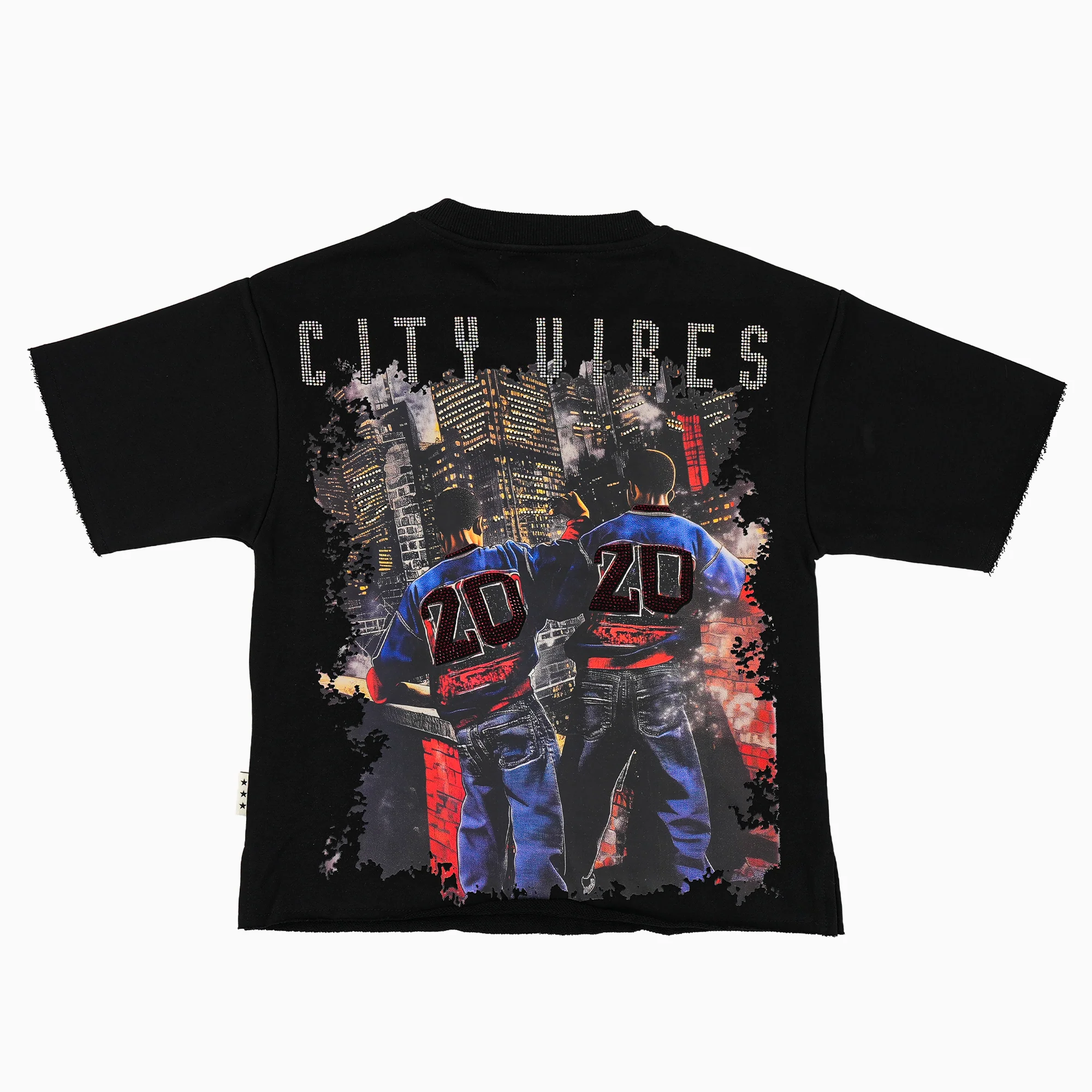 Kid's Vibe Cropped T-Shirt - Image 2