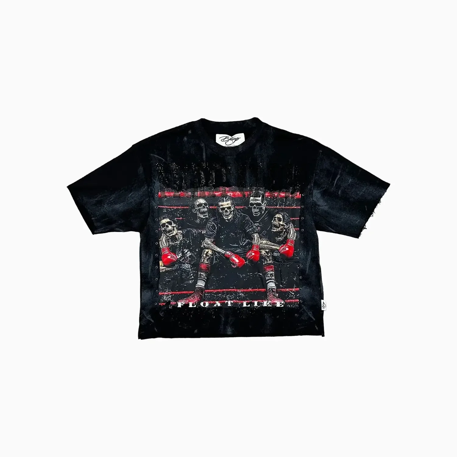 Men's Fight Club F Terry Cropped T-Shirt