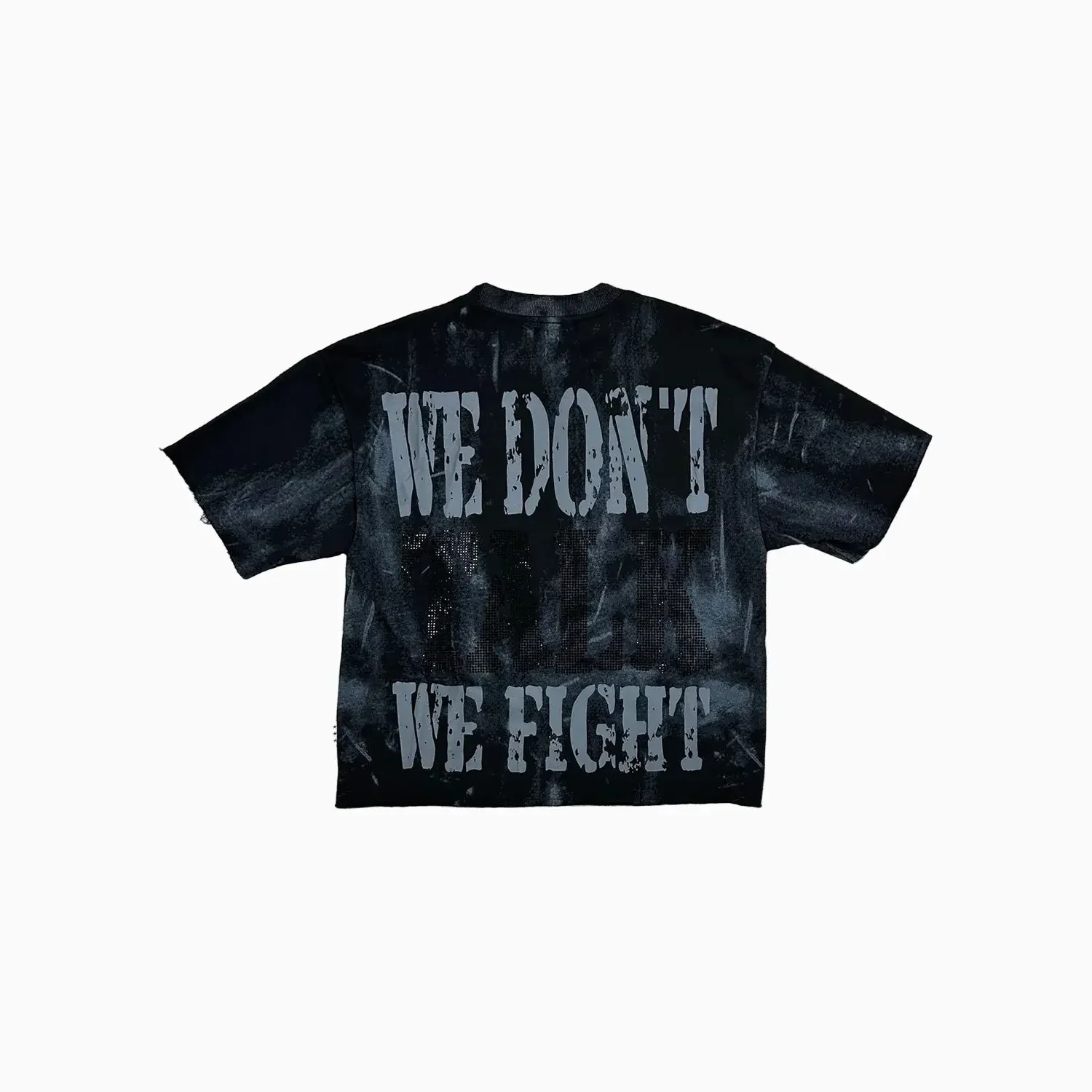 Men's Fight Club F Terry Cropped T-Shirt - Image 2