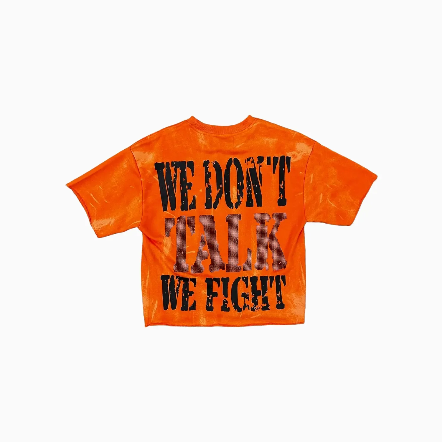 Men's Fight Club F Terry Cropped T-Shirt - Image 2