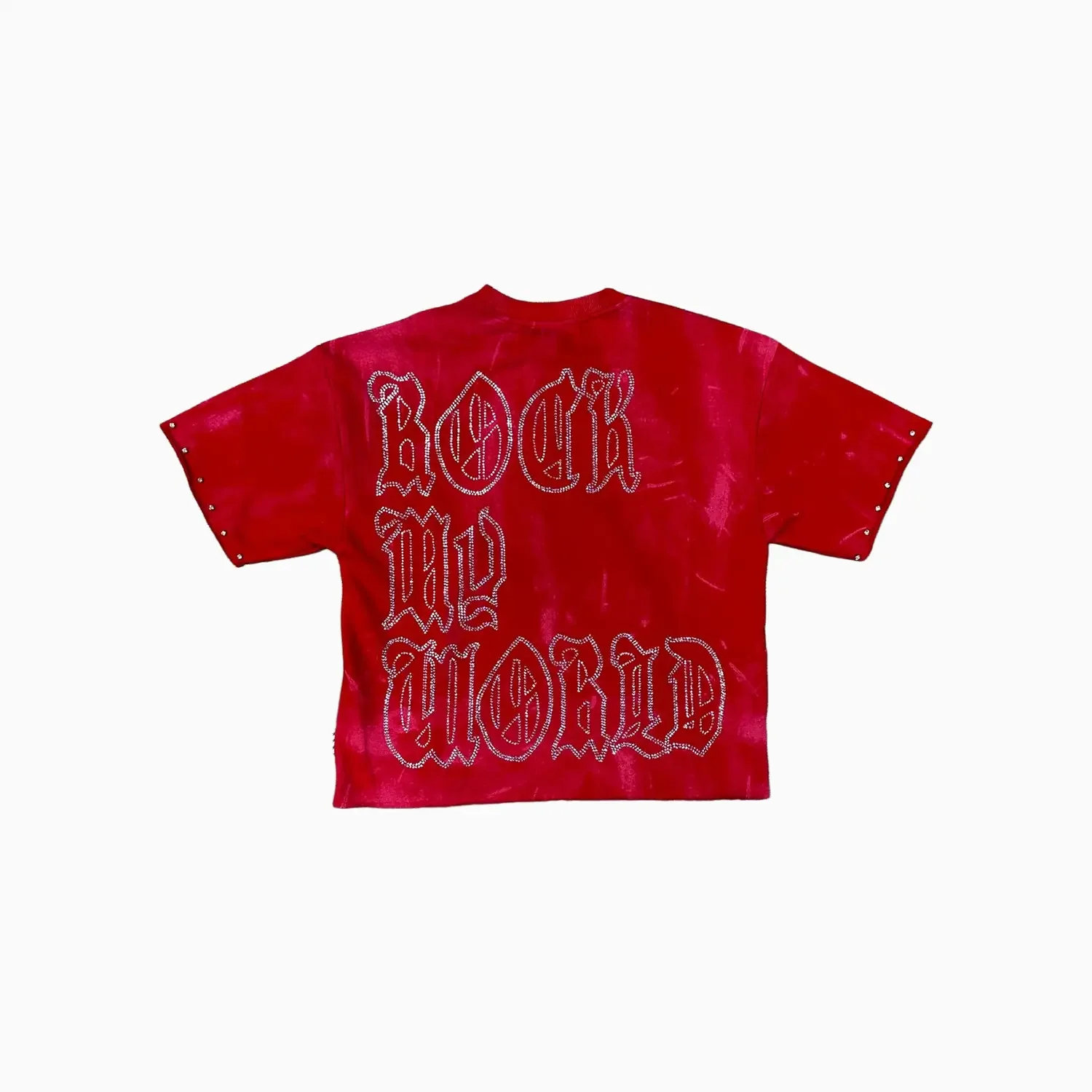 Men's Rock My World F Terry Cropped T-Shirt - Image 2