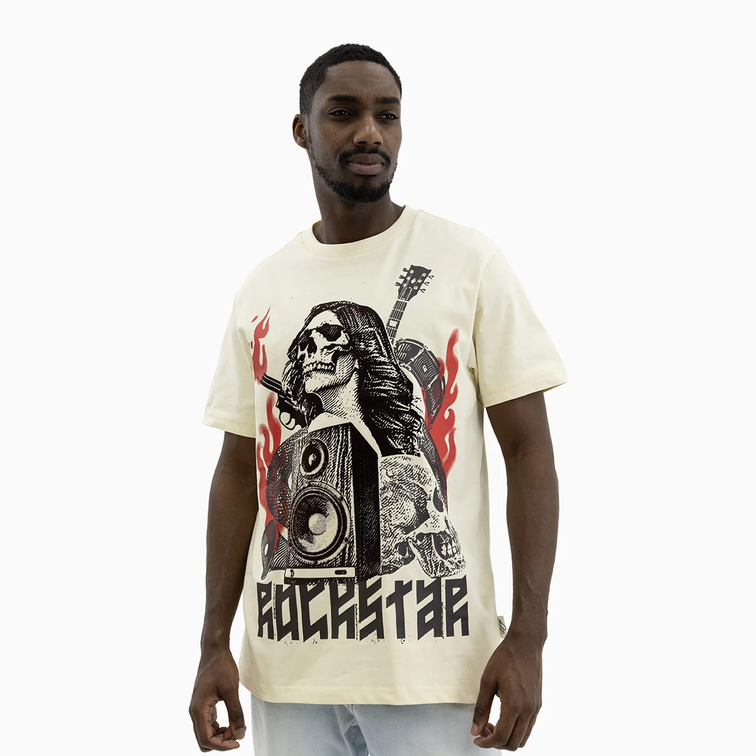 Men's Rockstar Oversized T-Shirt - Image 3
