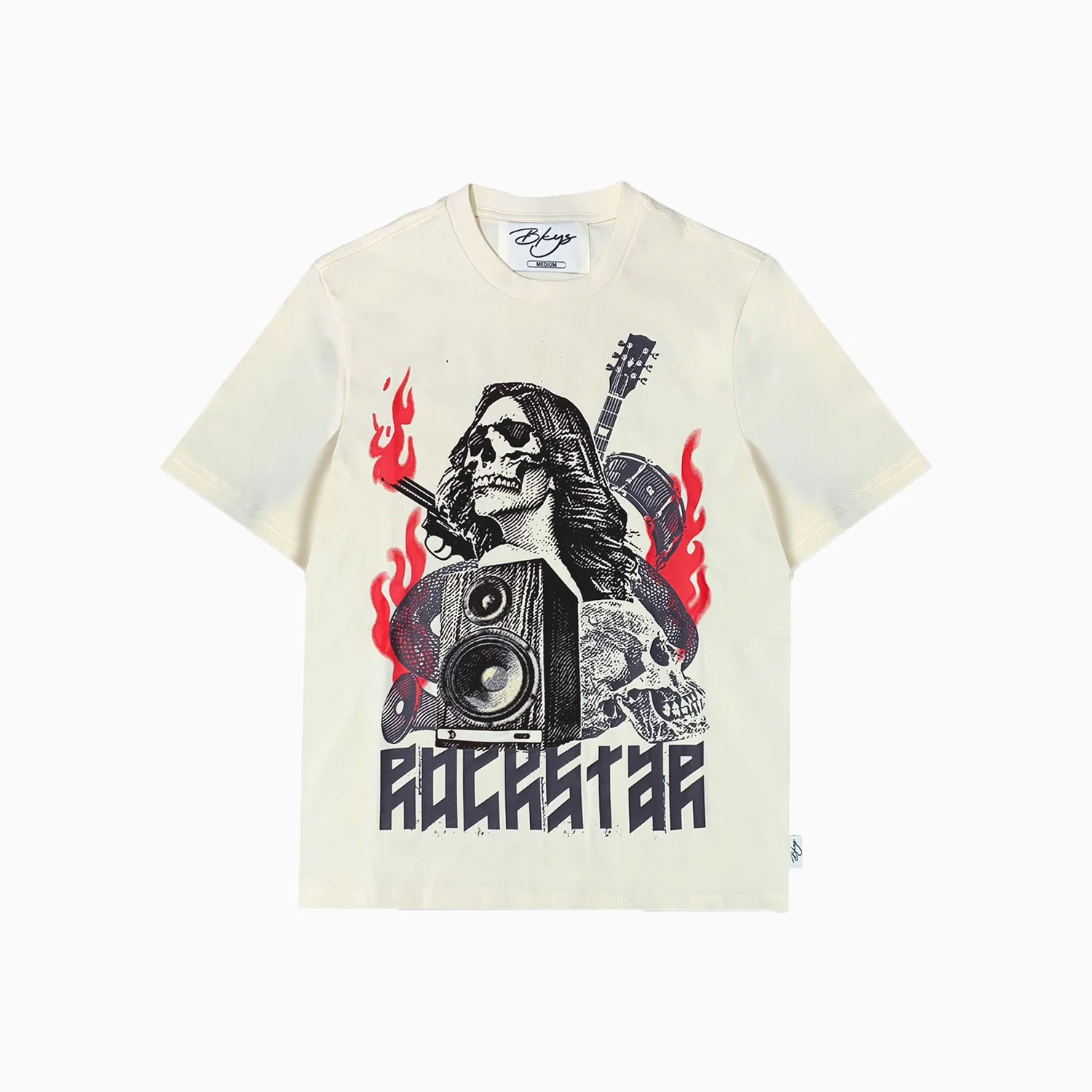 Men's Rockstar Oversized T-Shirt - Image 4