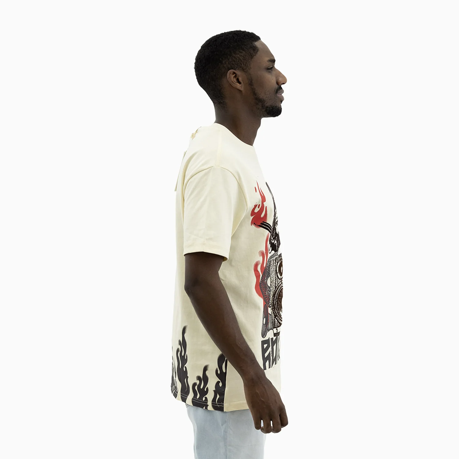 Men's Rockstar Oversized T-Shirt - Image 7