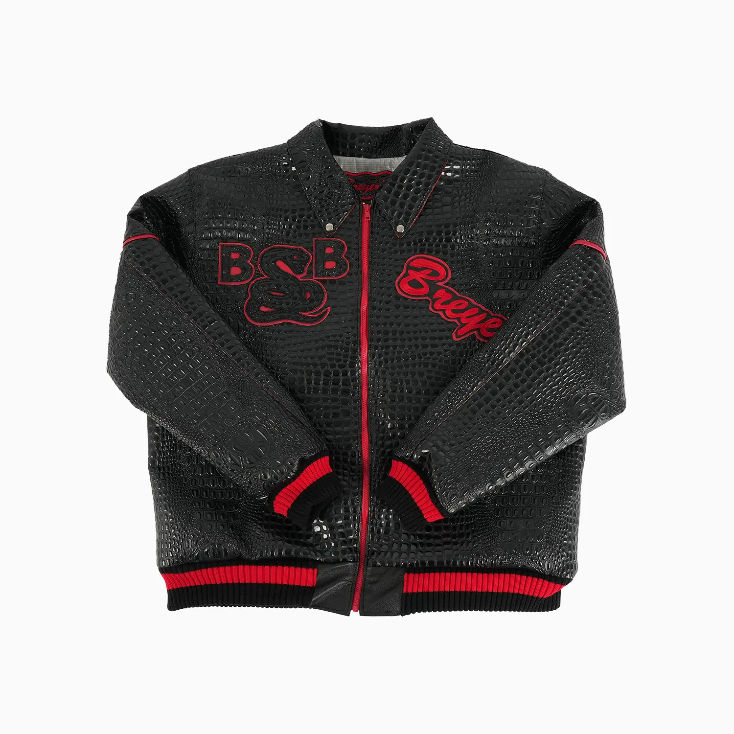 Breyer's Black Mamba Edition Leather Jacket - Image 5