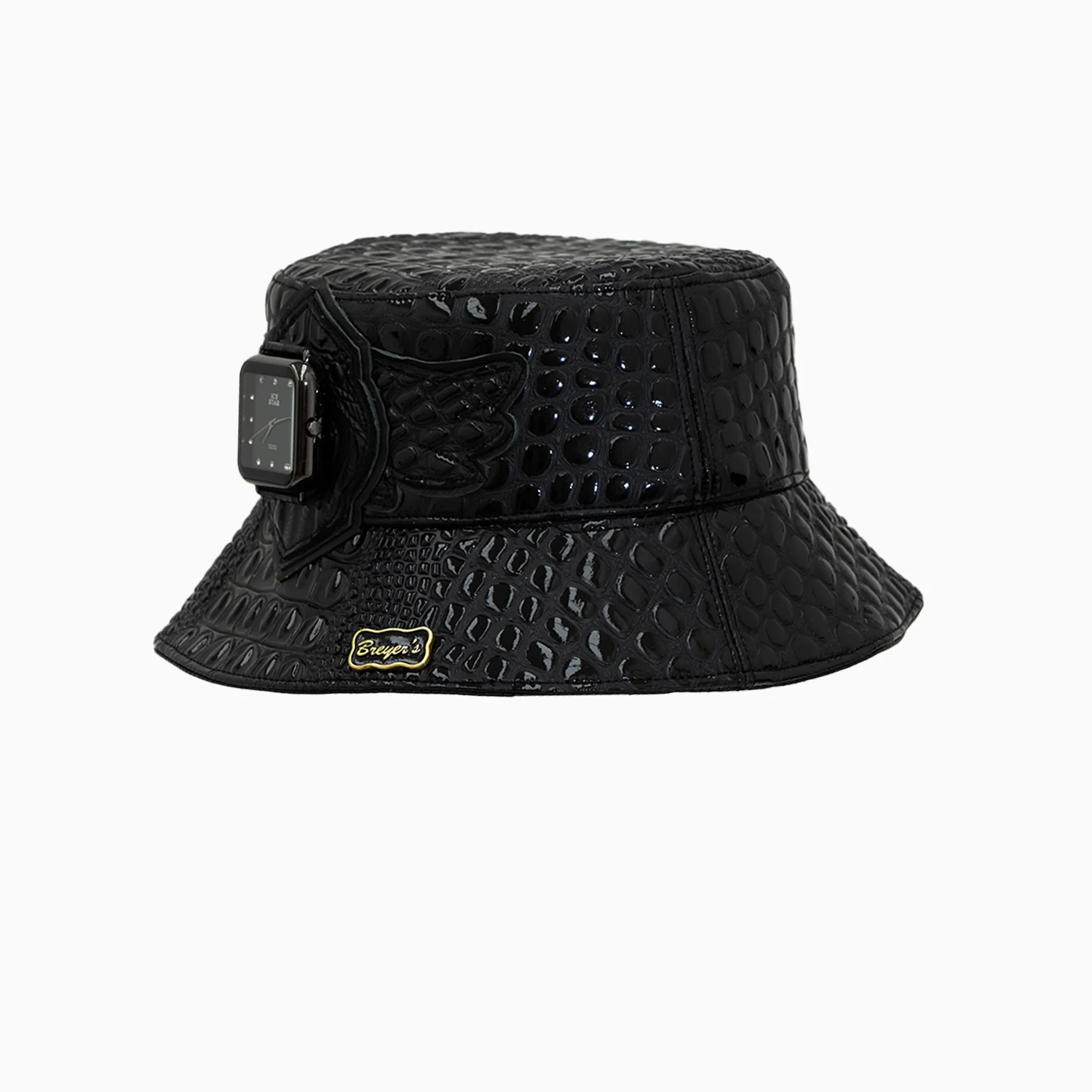 Breyer's Buck 50 Bucket Leather Watch Hat - Image 2