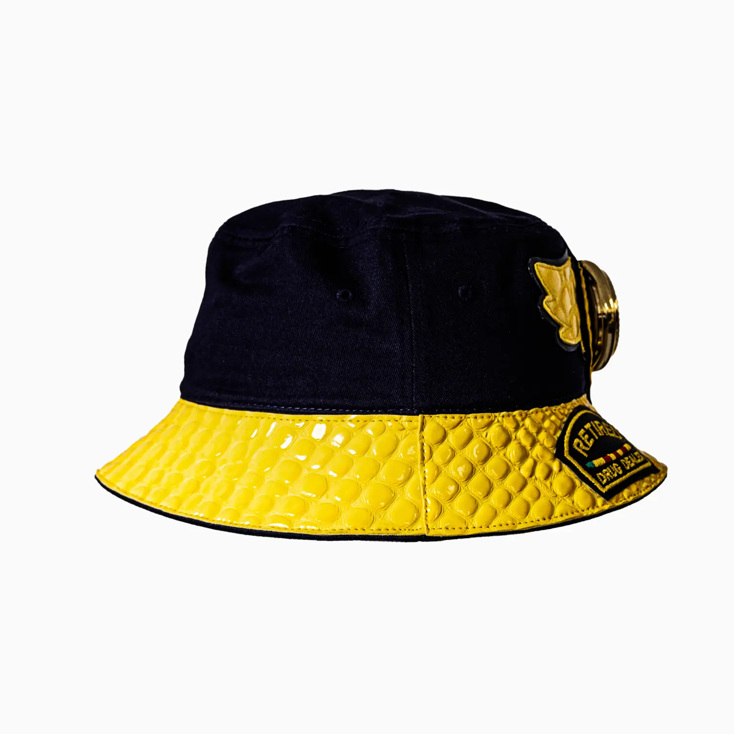 Breyer's Buck 50 Retired Drug Dealer Patch Bucket Watch Hat - Image 5