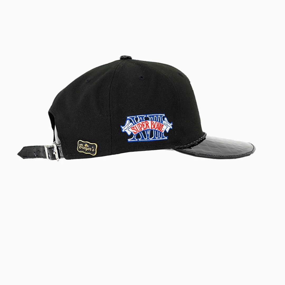 Breyer's Buck 50 Las Vegas Raiders Hat With Leather Visor - Image 3