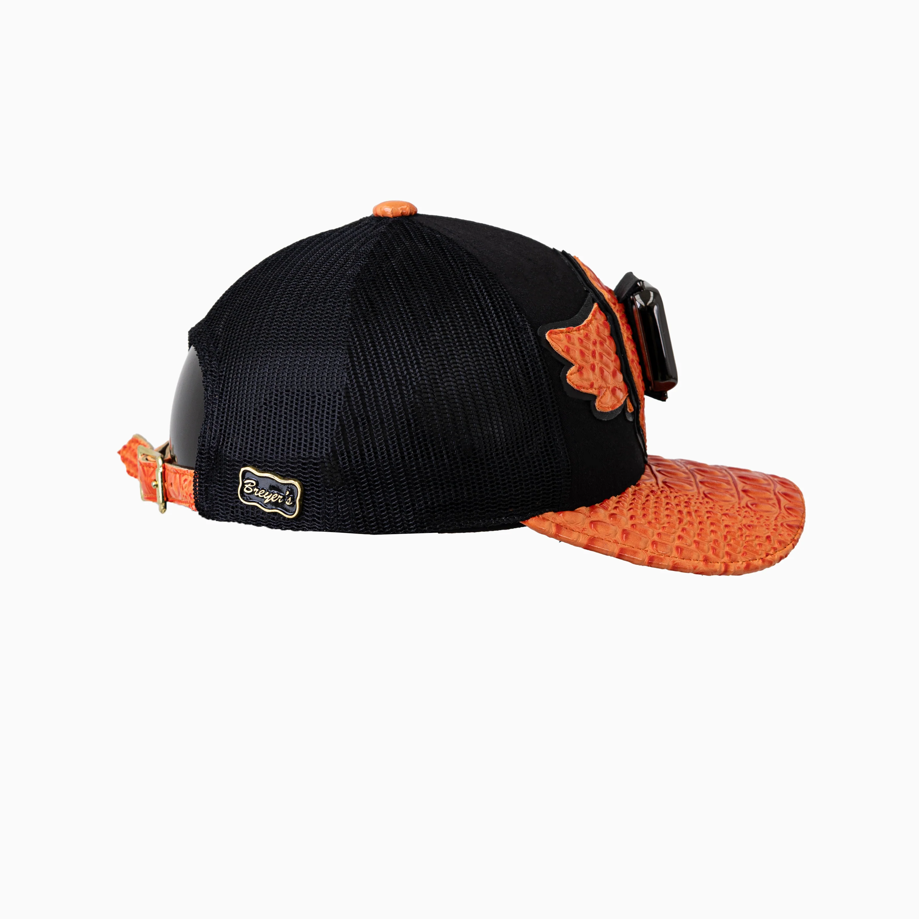 Breyer's Buck 50 Wool Trucker Hat With Leather Visor - Image 6