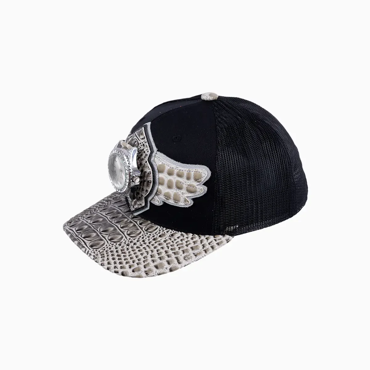 Breyer's Buck 50 Wool Trucker Hat With Leather Visor - Image 4
