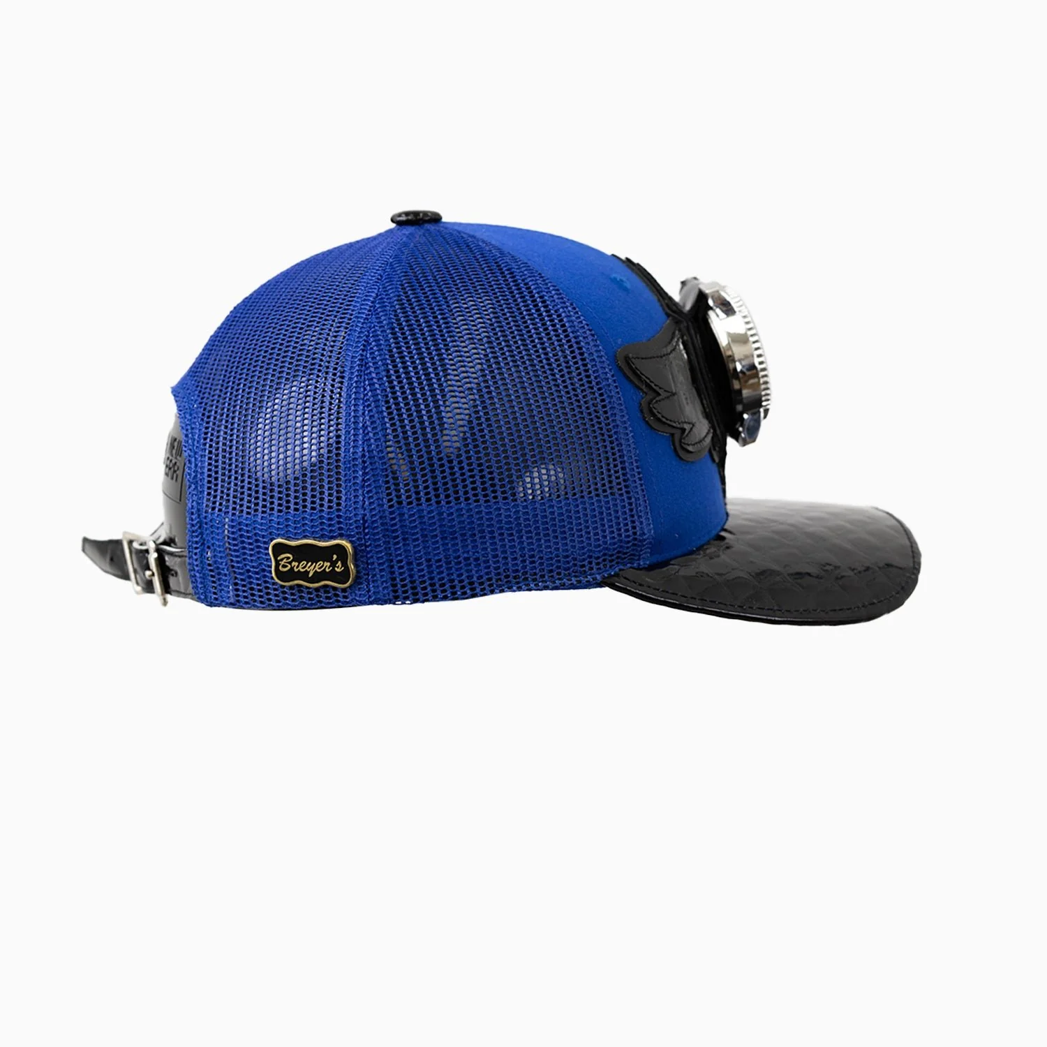 Breyer's Buck 50 Wool Trucker Hat With Leather Visor - Image 4