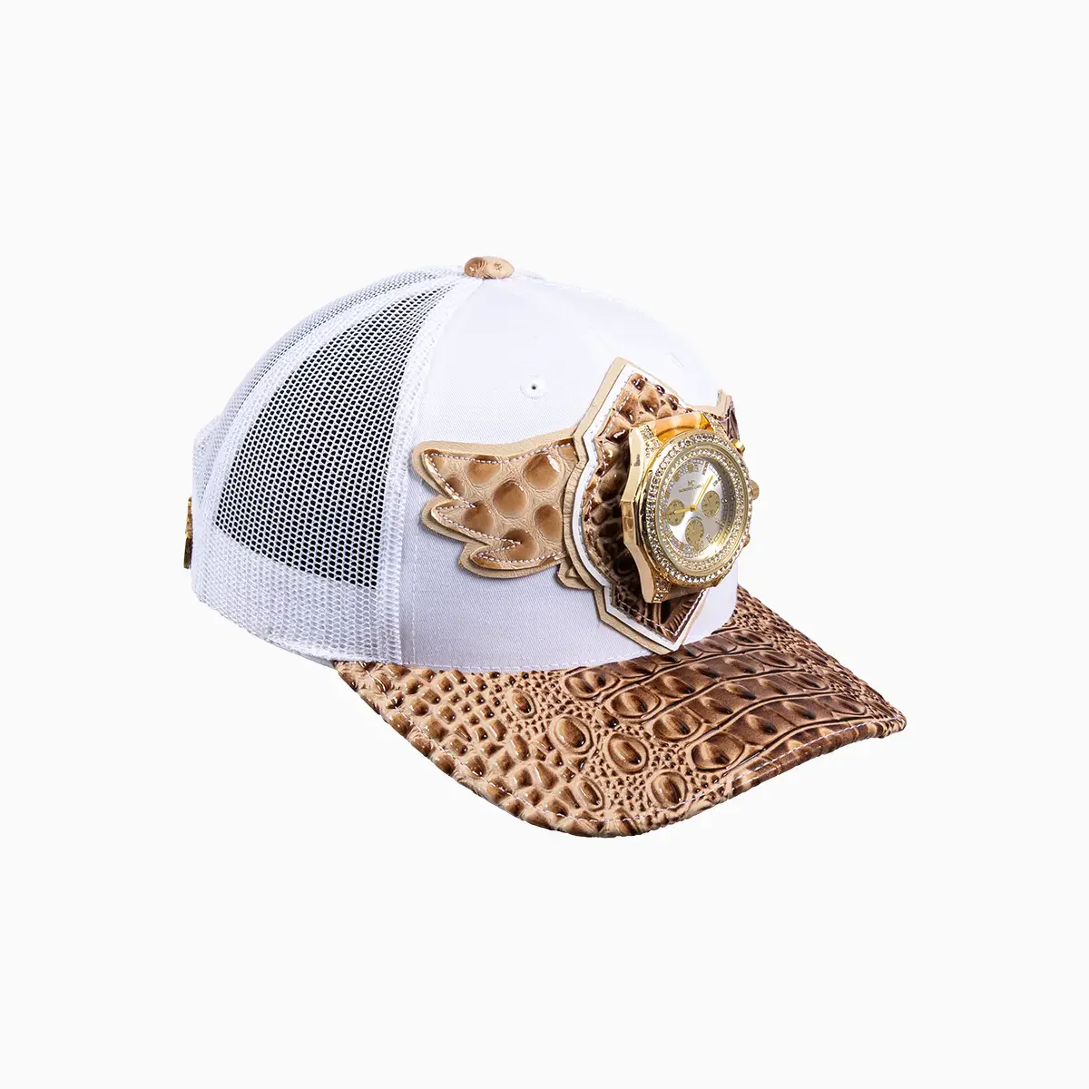Breyer's Buck 50 Wool Trucker Hat With Leather Visor - Image 3