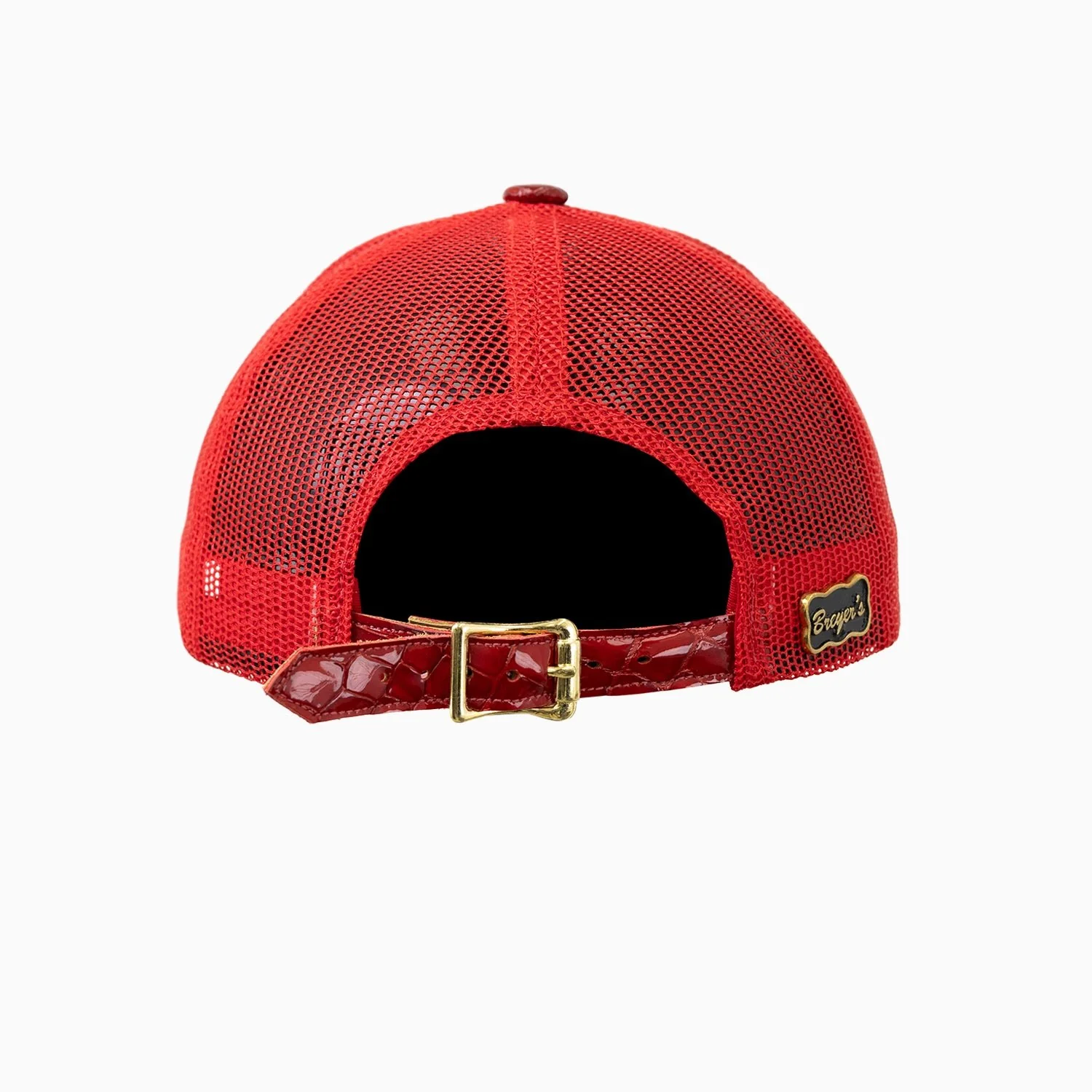 Breyer's Buck 50 Wool Trucker Hat With Leather Visor - Image 4