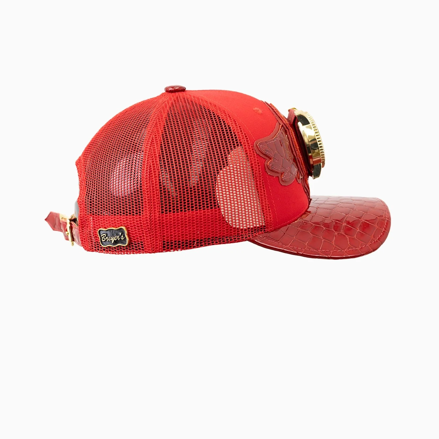 Breyer's Buck 50 Wool Trucker Hat With Leather Visor - Image 6